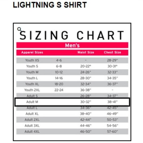 Cramer Adult Lightning 5-Pad Shirt, Size: Medium - Picture 8 of 8